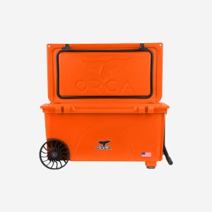 65 Quart Wheeled Cooler-Blaze Orange