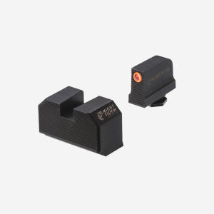 Night Fision Optics Ready Stealth Lower 1/3rd Night Sight Set for Glock 17/19/34 w/ RMR/507c/SRO/ACRO-Glock 17/19/34 w/ RMR/507c/SRO/ACRO-Yellow-Black