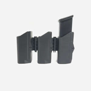 Glock (17, 19, 22, 23, 26, 31, 35, 37, 44) Mag Pouch - eAMP LoPro MagP0351-Glock (17, 19, 22, 23, 26, 31, 35, 37, 44)-Triple-Left Side Bullets Forward