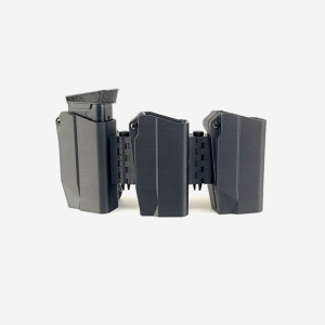 Sig Sauer P365 9mm Mag Pouch - eAMP LoPro MagP0393-Sig Sauer P365 9mm-Double-Left Side Bullets Forward - Basketweave-1-1/2" to 1-3/4" x 1/4&