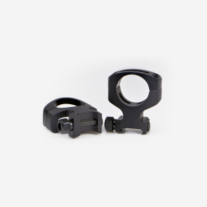Warne 30mm MSR Tactical Nut, 2 piece Matte Rings