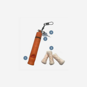 Wombat Whistle Accessory Kit for Firebiner - Black