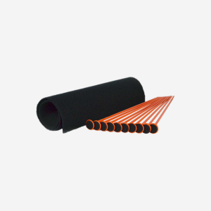 Rifle Rods Gun Rack System | 5 Pack | Orange