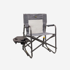 Freestyle Rocker with Side Table-Heathered Indigo