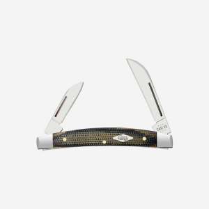 Smooth Black and Green Micarta Small Congress