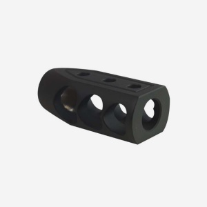 50 Beowulf Muzzle Brake Cerakote Black-Clear