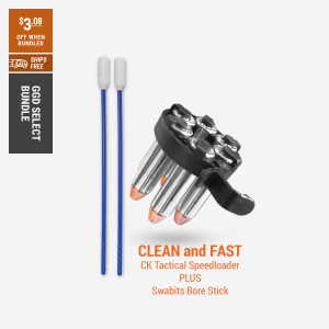Ripcord Speedloader - 6 Shot (2 Pack) Plus 2 Swabits Bore Stick