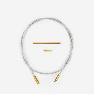30" Cleaning Cable, T-Handle Stud, T-Handle