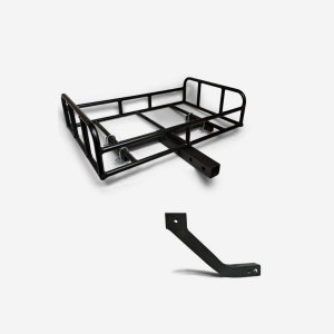 ATV Receiver Hitch Trail Width Cargo Carrier Basket 1 1/4" Receiver