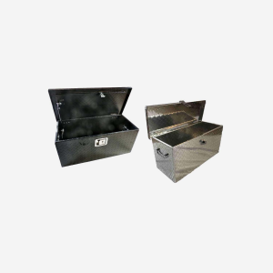Diamond Plate Aluminum Tool Box Large 31" Universal Fit