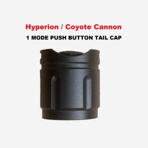 Hyperion / Coyote Cannon 1 mode push button tail cap