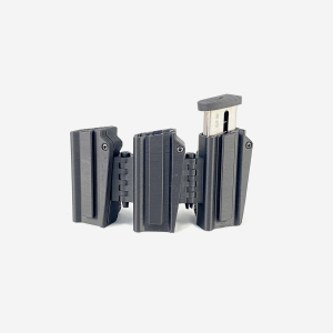 S-W M-P Shield 380 EZ Mag Pouch - eAMP LoPro MagP0394 - Triple - Left Side Bullets Forward - MOLLE