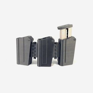 S-W M-P Shield EZ 30 Super Carry Mag Pouch - eAMP LoPro MagP0395 - Triple - Right Side Bullets Forward - 2" to 2-1/4" x 5/16"