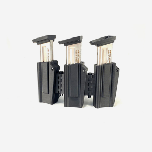 S-W M-P 22 Full/Compact Mag Pouch - eAMP LoPro MagP0335 - Dual - Left Side Bullets Forward - MOLLE
