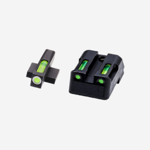 HI VIZ Litewave H3 Tritium Litepipe Kimber 1911 sight set-KBN321
