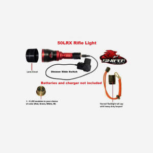 50LRX Rifle light - Turbo IR85nm