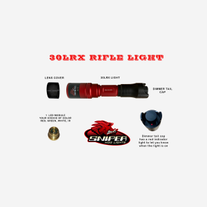 30LRX Rifle Light - Red