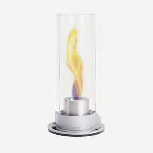 FlameScapes Spiral Fire Feature XL - Empty - Silver