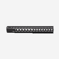 AR15 9.3" Enhanced Quad Rail Handguard Gen 2 - Anodized Black (w/ BAR Barrel Nut)