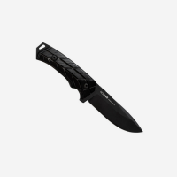 Rock 62 XGRIP Blk Blade MICARTA Brwn Handle