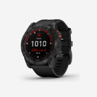 Garmin fenix 7X - Solar Slate Gray with Black Band