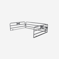 R-500 BR Polaris Ranger Mid Size Bed Rails Fits 2010-2022 Mid Size Ranger
