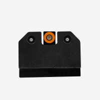 R3D Night Sights Green - Tritium Rear - Glock Suppressor 17,19,22-24,26,27,31-36,38