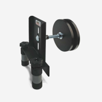 Polaris Ranger General Patented Bed Mounted Spare Tire Carrier Fits Polaris Ranger and General All Models. Includes Anchors to Fit the Lock and Ride B