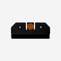 R3D Night Sights Orange - Tritium Rear - Glock 17,19,22-24,26,27,31-36,38,45