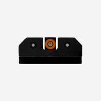 R3D Night Sights Orange - Tritium Rear - Glock 20, 21, 29, 30, 30S, 37, 40, 41