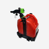 Rack Mount Spare fuel Can Fits Hornet Racks and Bed Rails