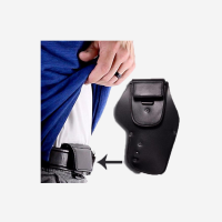 G3 Holster | Selectable-Semi laser or lights-1.5 In-Blk Prem-R-Captain