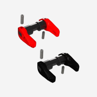 HIPERSWITCH 60 Degree Ambidextrous Safety Selector 2-Lever Set AR-15, AR-10 - Black