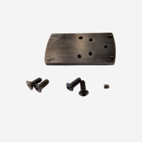 Red Dot Mount Plate for multiple sights, fits Glock Dovetail, Fits Taurus G3X, G3XL, GX4, G3C, G3 with factory steel sights