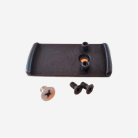 Low Profile Mounting Plate for Shield RMSC, Sig Romeo 0, etc. sights on Ruger S9 pistols