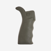 Over Molded AR-15 Pistol Grip-Olive Drab