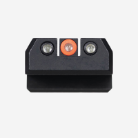 Night Fision Night Sight Set for CZ 75/85-CZ 75/85 Optics Ready Series-Yellow-Black-Square Notch Rear+Front