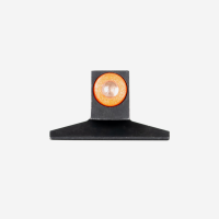 Night Fision Perfect Dot Night Sights- Novak Cut 1911-180 Blade Height-Orange-N/A-Front Sight Only