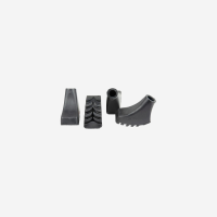 Mons Peak IX Rubber Fitness Walking Tips | 4 pack