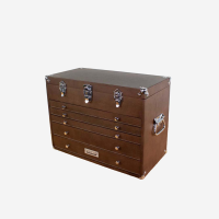 GI-T20-D - Dark Oak 5-Drawer Top Chest