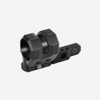 UTG M-LOK Offset Flashlight Ring Mount, Matte Black