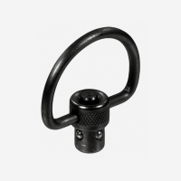 UTG Push Button QD Sling Swivel, 1.25" C-Shape Loop