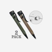 Mini bolt-action pen-Flat Black-2 Pack