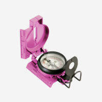 Phosphorescent Lensatic Compass 27-Pink