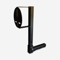 Receiver Hitch Spare Tire Mount Extended Wheel Mount