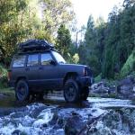 Jeep XJ 4x4 with Roof Top Tent