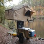 Morris Mule Adventure Trailer w/ Roof Top Tent
