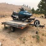 1983 Ranger Snowmobile trailer 8'