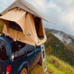 Nissan 4x4 SUV with Roof Top Tent