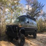 The Hulk: 4 by 4 Ford Conversion Van